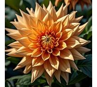 adatte come regali per le feste, giardini e balconi, Raro Rizoma Di Dalia, Resistente All'Inverno, Perenne resistente/Regalo/Crescita, 10bulbs-C