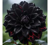 adatte come regali per le feste, giardini e balconi, Raro Rizoma Di Dalia, Resistente All'Inverno, Perenne resistente/Regalo/Crescita, 4bulbs-I