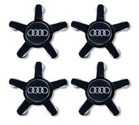 Adatto a Audi Lega Calotta Centrale Ruota Mozzo x4 Nero 135mm Audi Q7 09-20