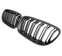 ADATTO A BMW E90 E91 DAL 08 SPORT GRIGLIA RADIATORE DOPPIO PONTE NERO OPACO