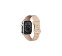 Adatto a iwatchS9 876SE compatibile con Apple Watch con cinturino Apple Watch in silicone con piccola rosa in rilievo Girasole - tè al latte