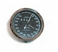Adatto a Norton Royal Enfield BSA Triumph Replica Smiths Speedo 160 Kph Adatto