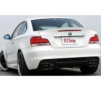Adatto A per BMW 1er E82 E88, Spoiler Posteriore Coupe Cabrio Bagagliaio Lip Sx.