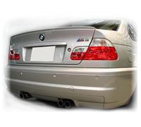 Adatto A per BMW E46, Spoiler Tuning Aileron Becquet Alettone Aero Painted Titan