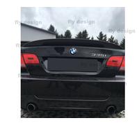 Adatto A per BMW 3er E90 Lucido Verniciato Nero Spoiler Extra Largo Posteriore H