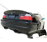 Adatto A per BMW e46 Csl , Cabrio Coupe Carbonio Coda Diffusore Grembiule Heckan