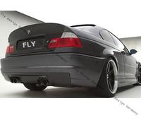 Adatto A per BMW e46 Csl , Cabrio Coupe Carbonio Coda Diffusore Grembiule Heckan