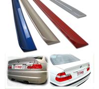 Spoiler Posteriore Adatto A per BMW E46, Tuning 98-07 Verniciato Nero Saphire Mi