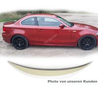 Spoiler per 1er BMW E82 Modello IN P-Still Look per Dinamico Fahrgefühl