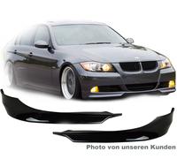 Adatto A per BMW e90 08-11, Spoiler Anteriore Fronte Labbro Splitter Lembi Urto