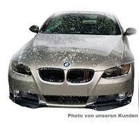 Adatto A per BMW e92, Coupe Fronte Splitter Verniciato Titan Argento Flaps Lip