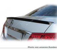Labbro Bagagliaio Adatto per Mercedes W 212 Classe E, ABS Materiale Aerodinamico