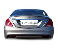 Non Verniciata Labbro Posteriore Adatto A per MERCEDES CLASSE S W222 Ala Apron