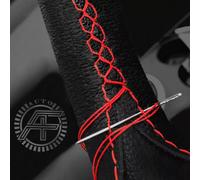 Adatto a Peugeot 301 12-17 Lusso Pelle Custom Copertura Del Volante Fatto The UK