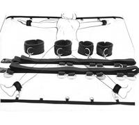 Adatto a Tutte Le Occasioni, Accessori Yoga, Sport Set Cinturino Nero in Nylon Camera da Letto 02D15