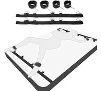 Adatto a Tutte Le Occasioni Bḗd Rêstraīňts, Accessori Yoga, Sport Set Cinturino Nero in Nylon Belt D030704