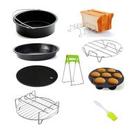 Adatto a tutti i tipi di kit friggitrice ad aria 9PCS mini strumenti per biscotti fai da te 3.2QT - 6.8QT