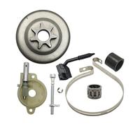 Adatto for 142 141 137 136 36 41 Accessori for motosega a olio Tamburo frizione Pompa olio Tendicatena Fascia freno