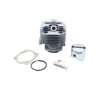 Adatto for 1E51F-1 51F-1 YD78 YD81 BH29 8100 8500 78cc Motosega Kit cilindro 51MM Anello pistone