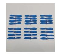 Adatto for 4D-V8 Elica Lama Ala Ricambio for Drone V8 Quadcopter Accessorio Arancione/Blu 4 PZ/Set(24PCS Blue)