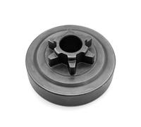 Adatto for accessori for utensili elettrici da giardino, motosega a benzina da 25 cc, coperchio frizione, 6 denti, pignone for catena da 3/8"