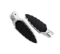 Adatto for accessori moto Staffa for pedale a croce(Silver)