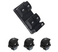 /Adatto for Audi A4 B6 Audi A4 B7 2003-2008 Interruttori for alzacristalli elettrici automobilistici Interruttori di controllo for finestre(Red)