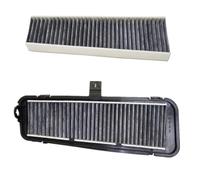 Adatto for Audi A6 A7 C7 2011-2019 Filtro esterno di ricambio piccolo OEM 4GD819429 Filtro esterno(1 Frame 2 Filters)