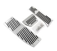 Adatto for B/M/W/ 1,3 Serie X1 E39 E46 E87 E90 E91 E92 Pedali poggiapiedi acceleratore carburante freno antiscivolo antiforatura for auto(Drill 3pcs for AT)