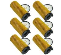 Adatto for B/M/W/MINI E84 E90 E91 E92 E93 F01 F02 F03 F04 F06 F07 F10 F11 F12 F13 F30 F31 F32 X1-X6 11428507683 11428507150 Filtri olio(6 Pcs)