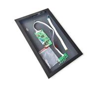 Adatto For B156HTN03.8/7/6/5/4/1/0 Pannello LCD Custodia In Metallo + Driver Controller Board Kit Fai Da Te EDP Compatibile Con HDMI 30 Pin 1920 * 1080 VGA 15.6"(B156HTN03.8 and Case)