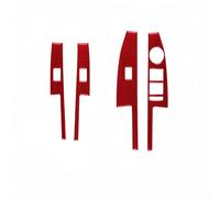 Adatto for C/h/e/v/r/o/l/e/t Sonic 2012-2016 in fibra di carbonio for interni auto, finestrini, pannello di controllo, decorazione, rivestimento, adesivo, accessori(1 Set Red RHD)