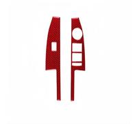 Adatto for C/h/e/v/r/o/l/e/t Sonic 2012-2016 in fibra di carbonio for interni auto, finestrini, pannello di controllo, decorazione, rivestimento, adesivo, accessori(Front Door Red RHD)