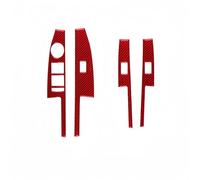 Adatto for C/h/e/v/r/o/l/e/t Sonic 2012-2016 in fibra di carbonio for interni auto, finestrini, pannello di controllo, decorazione, rivestimento, adesivo, accessori(1 Set Red LHD)