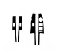 Adatto for C/h/e/v/r/o/l/e/t Sonic 2012-2016 Piano Black Car Interior Window Lifting Control Panel Decoration Cover Trim Stickers Accessories(RHD)