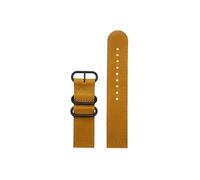 Adatto for Casio PROTREK PRW-60 PRW-61Y PRW-50Y PRW-70Y PRW-30 Cinturino in pelle vintage Anello in acciaio inossidabile(Brown-black)