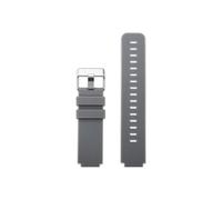 Adatto for Casio W800H F-91W F105/108 A158/168 AE1200/1300 18mm Silicone Cinturino for orologio(Grey silver)