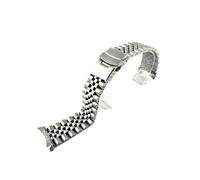 Adatto for cinturino in acciaio inossidabile massiccio for Seiko da 20 mm e 22 mm, cinturino sportivo da uomo Srpd, adatto for bracciale Jubilee con estremità curva for Skx007/Skx009 SRPD63K1(Type C w