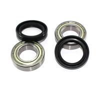 Adatto for CR125R CR250R CR500R CRF150F CRF250R CR125 R CR250 R CR500 R Set di cuscinetti paraolio mozzo anteriore for motocicletta