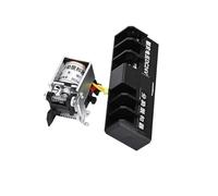 Adatto for dispositivo ausiliario di rilascio del telecomando con sganciatore di tensione DC AC 24V 220V 110V 380V MCCB(DC24V-48V MX-OF,10-125A)