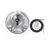 / Adatto for DUCATI MONSTER 796 2009-2014 1100 EVO S DIESEL 696 795 Tappo serbatoio carburante Coperchio gas a sgancio rapido Parti modificate for moto CNC Tappo del serbatoi(Sliver Black B)