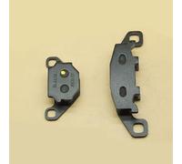 Adatto for EX400 B1 B2 EX-4 1994-1995 A1-A4 GPZ400S 1986-1989 KLE400 1992-1994 Kit pastiglie freno anteriori e posteriori for motociclette(Front and Rear)