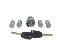 Adatto for Fiat Doblo Cargo Punto Panda con chiavi a lama SIP22 AL162 Set completo da 5 pezzi Cilindro di blocco porta baule accensione