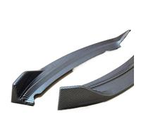 Adatto for Ford Focus MK3 ST 2012 2013 2014 3 pezzi nero lucido paraurti anteriore auto splitter labbro diffusore body kit spoiler protezione(Carbon Fiber Look)