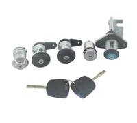 Adatto for FORD KA 1997-2007 SET COMPLETO DI SERRATURA CILINDRO SERRATURA BAGAGLIAIO POSTERIORE CON 2 CHIAVI AL177 97KG-B22050-BE 96FG122050AG(5PCS SET)