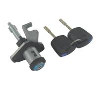 Adatto for FORD KA 1997-2007 SET COMPLETO DI SERRATURA CILINDRO SERRATURA BAGAGLIAIO POSTERIORE CON 2 CHIAVI AL177 97KG-B22050-BE 96FG122050AG(Trunk Lock)