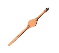 Adatto for Fossil Es3077 Es2830 Es3262 Es3060 Cinturino da donna comodo e traspirante, cinturini di piccole dimensioni da 8 mm(Light brown-Steel-K1)