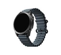 Adatto For Garmin 22 26mm Camo Ocean Silicone Quick Release Wristband Strap Adatto For Fenix5 5XPlus 6 6XPro 7 7X Watch Band /Intinct1 2 Belt(Navy blue,22mm)