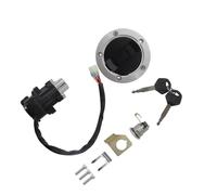Adatto for GSXR750 600 2004-2005 Interruttore di accensione Tappo del carburante Set di chiavi di blocco della sella