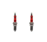 Adatto for GY6 CG 50 70 110 125 150CC Moto ATV Scooter Dirt Bike Go Kart D8TC A7TC Candela da corsa 3 triplo elettrodo(2)